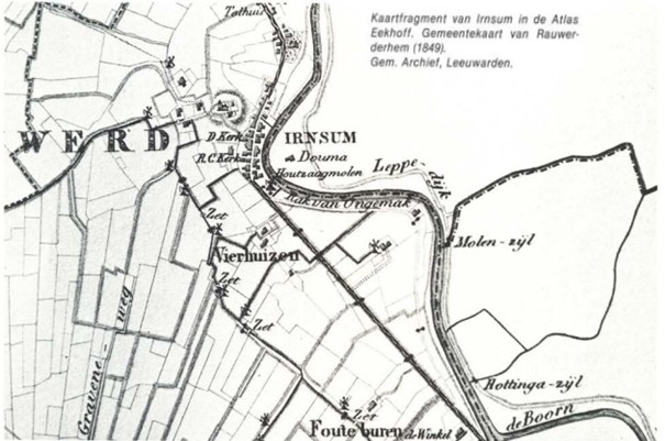De Twee Gebroeders – kaartje